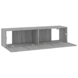 TV Wall Cabinet Grey Sonoma 120x30x30 cm Engineered Wood 815100