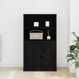 Highboard Black Oak 60 x 35.5 x 103.5 cm Engineered wood 862820