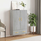 Highboard Grey Sonoma 69.5x31x115 cm Engineered Wood 828218