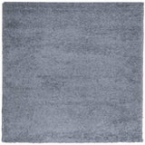 Shaggy Rug PAMPLONA High Pile Modern Blue 160x160 cm 375324
