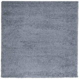 ZNTS Shaggy Rug High Pile Modern Blue 240x240 cm 375328