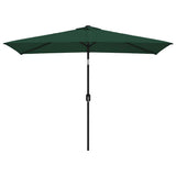 Parasol Green Polyester, Steel 200 x 300 cm Foldable Parasol 40771