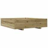 Garden Planter 100x100x26.5 cm Impregnated Wood Pine 847322