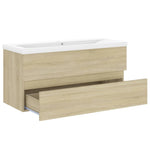 ZNTS Sink Cabinet with Built-in Basin Sonoma Oak Engineered Wood 3071570