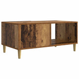 Coffee Table Old Wood 90 x 50 x 40 cm Engineered Wood 895193