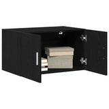 Wall Cabinet Black oak 70 x 42.5 x 40 cm Engineered Wood 869152