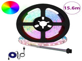 LED Strip 12 pcs Black and Transparent 1300 mm 3429107