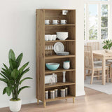 Highboard Artisan Oak 69.5 x 32.5 x 180 cm Engineered Wood 3415853