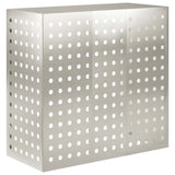 Air Conditioner Cover Silver 110 x 50 x 105 cm Stainless Steel 8014147