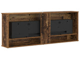 Electric Fireplace Old Wood 114 x 18 x 58.5 cm Engineered wood 8021061