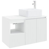 Bathroom Furniture Set 2 pcs White Engineered Wood 3404064