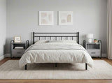 Hanging Bedside Cabinet 2 pcs Grey Sonoma 40 x 30 x 60 cm 8013573