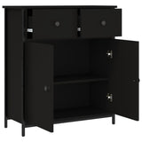 Sideboard Black 70x30x80 cm Engineered Wood 835524