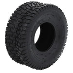 4 Piece Wheelbarrow Tire and Inner Tube Set 15x6.00-6 4PR Rubber 145274