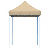 Party Tent Folding Beige 200 x 200 x 306 cm Oxford Fabric 42023511