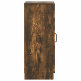 Sideboard Smoked Oak 33 x 34.5 x 87 cm Engineered Wood 895750