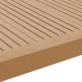 5 pcs Decking Angle Trims WPC 170 cm Teak Colour 45021
