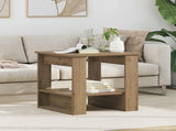 Coffee Table Artisan Oak 51 x 50 x 50 cm Engineered Wood 8000203
