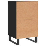 Sideboards 2 pcs Black 40x35x70 cm Engineered Wood 831071