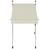 Window awnings Cream 180 g / m Polyester with PU Coated 145833