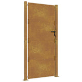Garden Gate 100x200 cm Corten Steel 153207
