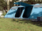 Family Tent Tunnel 10-Person Blue Waterproof 94620