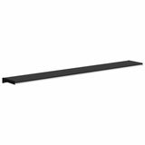Window Sill Black with Wood Grain 160 x 20 x 4.5 cm PVC 42052318