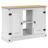 Aquarium Stand CORONA White and Brown 101.5 x 37 x 73 cm 300 kg 42034036