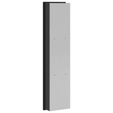 Shower Niche Black 90 x 20 x 9.5 cm Stainless Steel 42012666