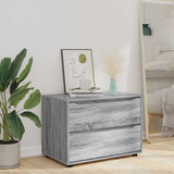 Storage Cabinet Grey Sonoma 80 x 48 x 57 cm Engineered Wood 888823
