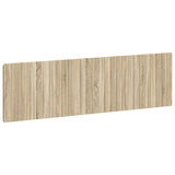 Wall-Mounted Headboard ZWOLLE Sonoma Oak Engineered Wood 896497