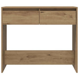 Console Table Artisan Oak 89x41x76.5 cm Engineered Wood 856775
