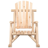 Garden Rocking Chair Natural Wood Solid spruce wood Medium 363345
