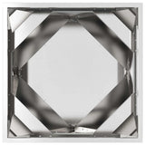 Planter 2 pcs Silver 50 x 50 x 50 cm Stainless Steel 883845