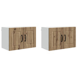 Wall Cabinet PORTO 2 pcs Artisan Oak 60 x 31 x 40 cm 885284
