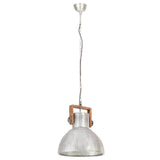 320529 Industrial Hanging Lamp 25 W Silver Round 40 cm E27