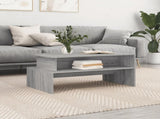 Coffee Table Grey Sonoma 90x55x42.5 cm Engineered Wood 834284