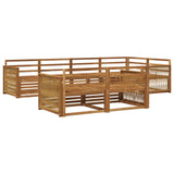 Outdoor Sofa Set 7 pcs Natural 3383477
