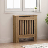 Radiator Cover Artisan Oak 78 x 19 x 81.5 cm Engineered Wood 884101