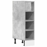 Bottom Cabinet Riga Concrete Grey 20x44.5x81.5 cm Engineered Wood 854187