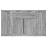 Sideboards 3 pcs Grey Sonoma Engineered Wood 3115834