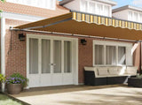 Retractable Awning Multicolour 600 x 350 cm 3331737