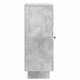Sideboard Concrete Grey 33 x 34.5 x 90 cm Engineered Wood 893908