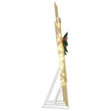 LED Reindeers 4 pcs Gold Fabric 3385893