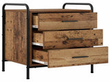 Bedside Cabinet Old Wood 48 x 36.5 x 60 cm Engineered Wood 8013538