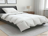 90% Goose Down Duvet Set FULDA 2 pcs 150 x 200 cm Summer White 3442137