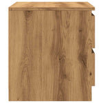 ZNTS Bedside Cabinet Artisan Oak 50x40x43.5 cm Engineered Wood 856520