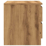 ZNTS Bedside Cabinet Artisan Oak 50x40x43.5 cm Engineered Wood 856520