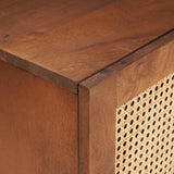 TV Cabinet with Shelf Brown 105 x 33.5 x 46 cm Solid Mango Wood 4018894