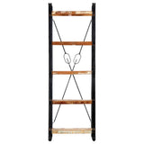 5-Tier Bookcase 60x30x180 cm Solid Reclaimed Wood 286585